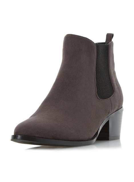 ** Head Over Heels 'Perina' Grey Ankle Boots